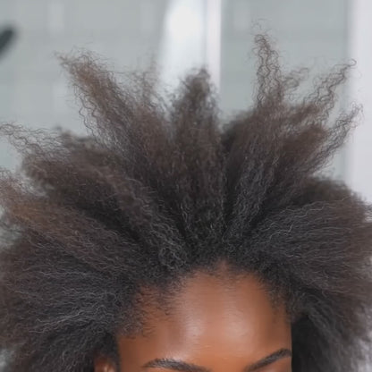 Ylady Black Castor Oil Curling Cream 250g, Defining Curl Cream for 2A‑4C Textured Hair