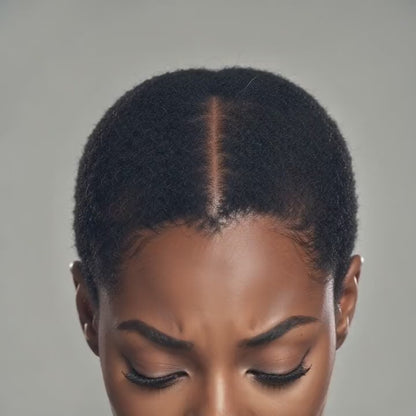 Ylady Black Castor Oil Grease 100g, Solid Hair Oil for Scalp & Edges, Nourish Dry Curly Hair